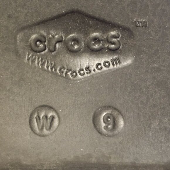 Crocs Dual Comfort Neria Pro II Paisley Print Women’s Nurse Clogs Sz. 9 Non-slip - Picture 9 of 14